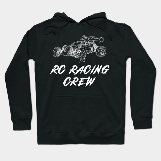 RC Racing Crew Awesome Tee: Zooming with Hilarious Speed! Hoodie by MKGift